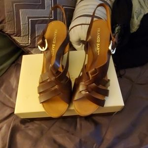 brown sandals